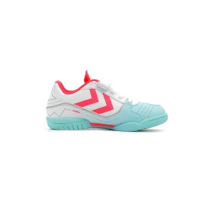 magasin en ligne De gros 🌟 Handball Garçon Hummel Chaussures Velcro Kid Hummel Aerotech Bleu BLEU 👍 16