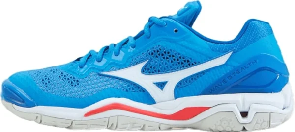 boutiqued pas cher Nouveau 😀 Handball Homme Mizuno Chaussures Mizuno Wave Stealth V BLEU 💯 1