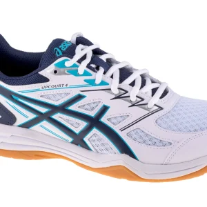 Nouveau 👏 Volley Ball Homme Asics Asics Upcourt 4 BLANC 🔥 Satisfait ou Remboursé 16