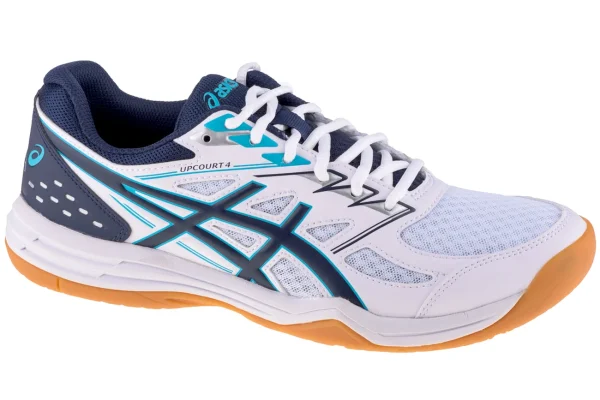 Nouveau 👏 Volley Ball Homme Asics Asics Upcourt 4 BLANC 🔥 Satisfait ou Remboursé 6