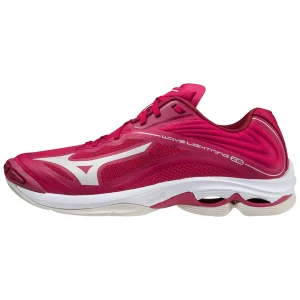 achetez pas cher Sortie 🎁 Volley Ball Homme Mizuno Chaussures Femme Mizuno Wave Lightning Z6 ROUGE ⌛ 14