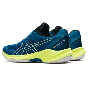 marque pas cher Nouveau 🌟 Volley Ball Enfant Asics Chaussures Enfant Asics Gel-sky Elite Gs BLEU 🧨 18