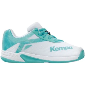 Nouveau 👏 Handball Garçon Kempa Chaussures Enfant Kempa Wing 2.0  BLANC 🌟 à prix d'occasion 12