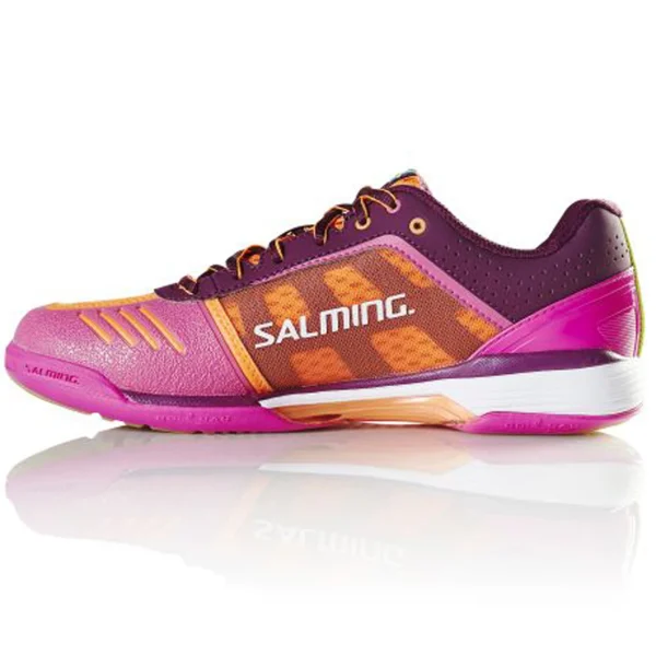 Grosses soldes 😍 Handball Femme Salming Chaussures Femme Salming Viper 4 ORANGE 🎉 a Prix Discount 1