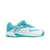 Nouveau 👏 Handball Garçon Kempa Chaussures Enfant Kempa Wing 2.0  BLANC 🌟 à prix d'occasion 19