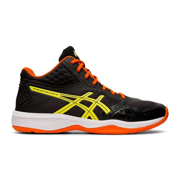 Budget ⭐ Volley Ball Homme Asics Chaussures Montantes Asics Netburner Ballistic Ff NOIR ⌛ prix pas cher 6